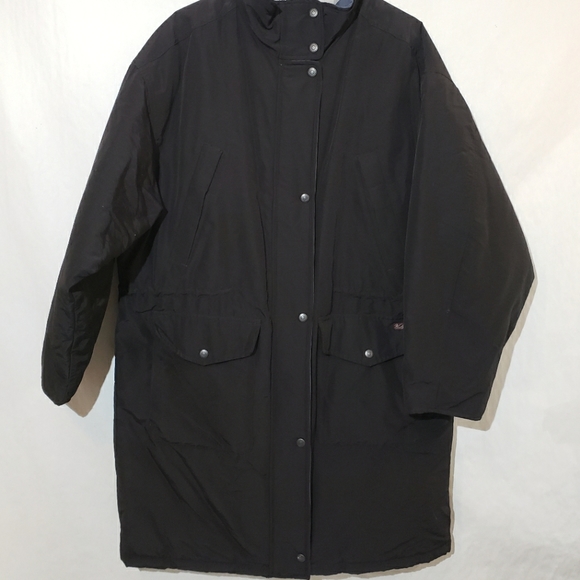Woolrich parka jacket black coat - Picture 1 of 14